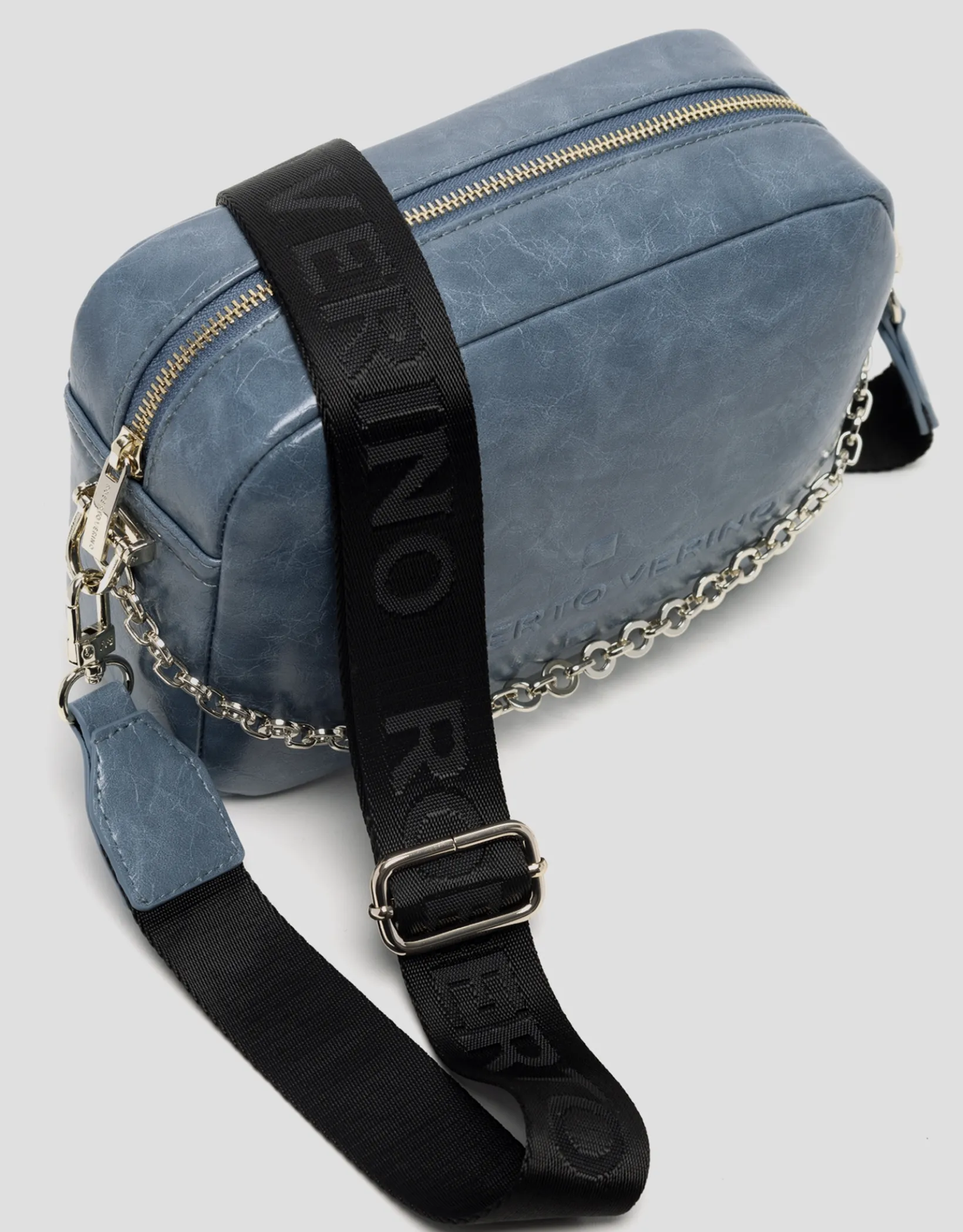 Bandolera Bazín Urban Midi azul cobalto