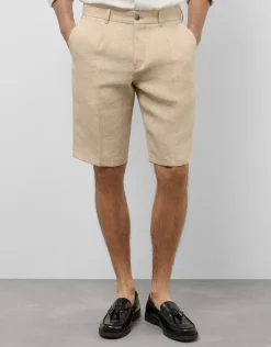 Bermuda lino tostado
