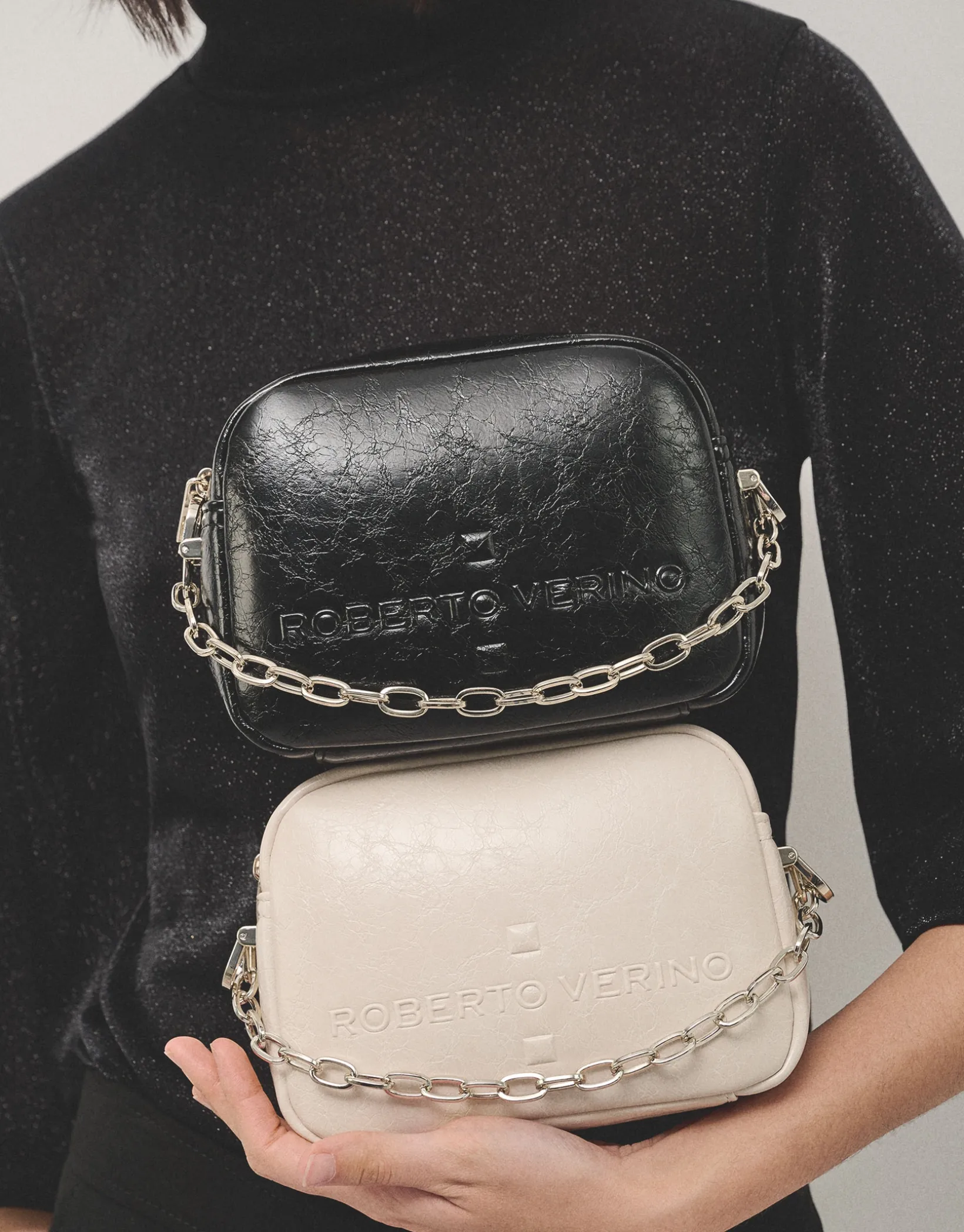 Bolso bandolera Bazin Beige
