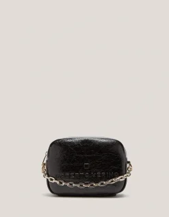 Bolso bandolera Bazin negro