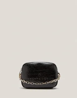 Bolso bandolera Bazin negro