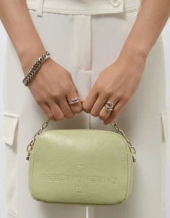Bolso bandolera Bazin verde oliva