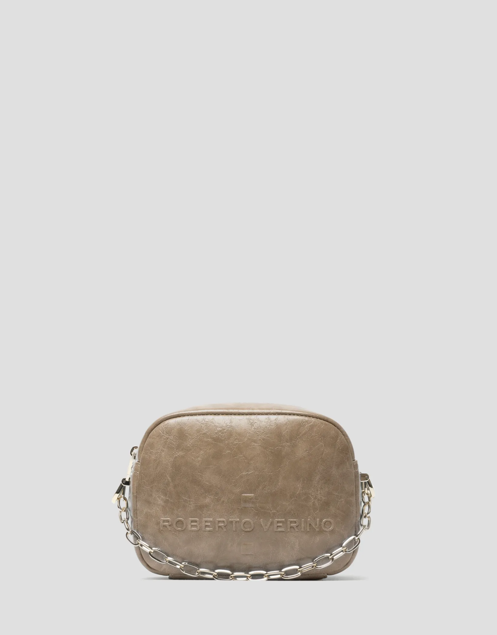 Bolso bandolera Bazin visón