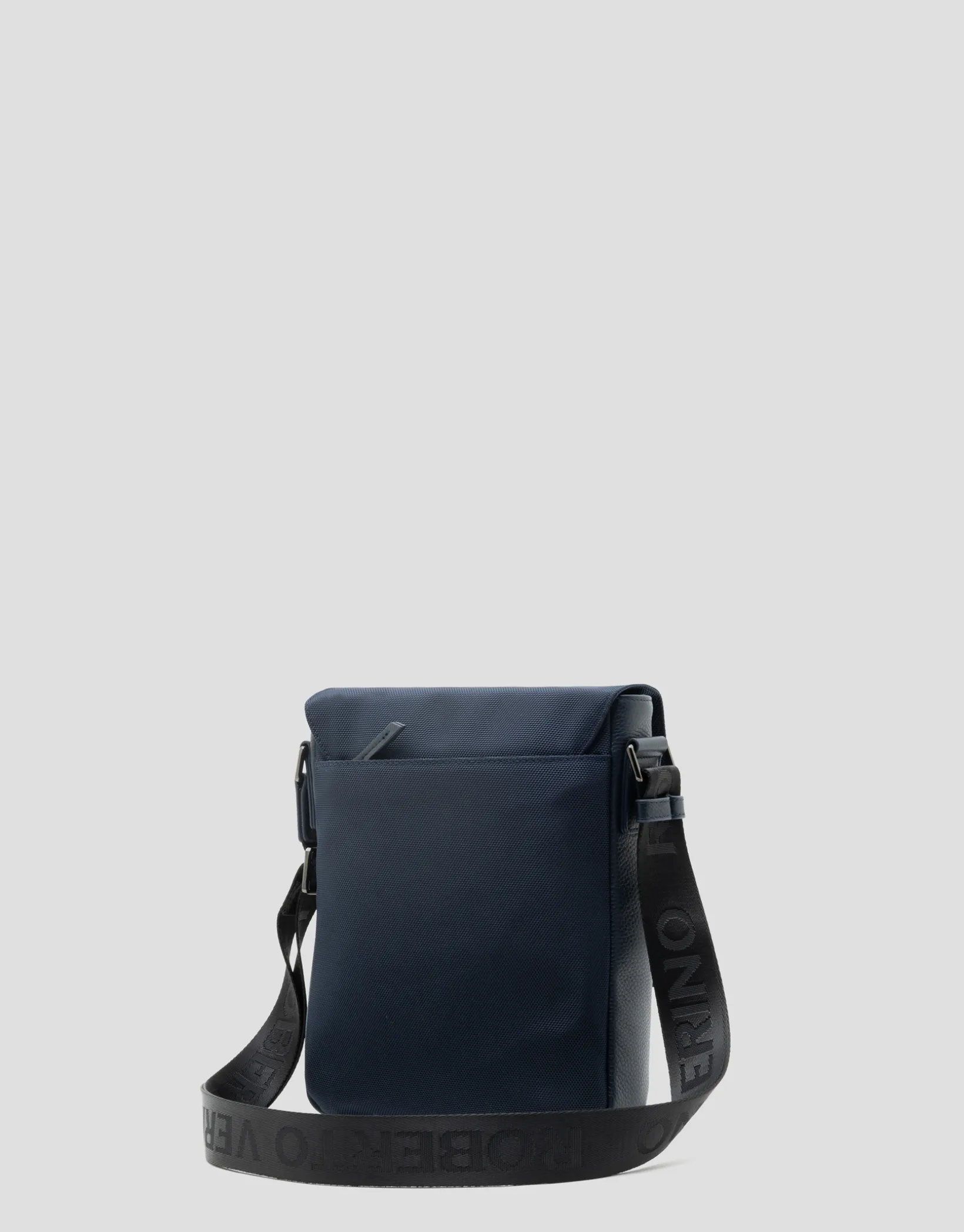 Bolso bandolera tablet nailon azul