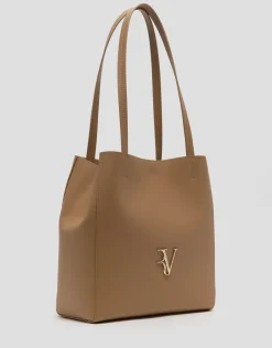 Bolso Bruna Tote Maxi piel cámel