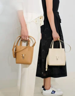 Bolso Bruna Tote Midi piel crudo