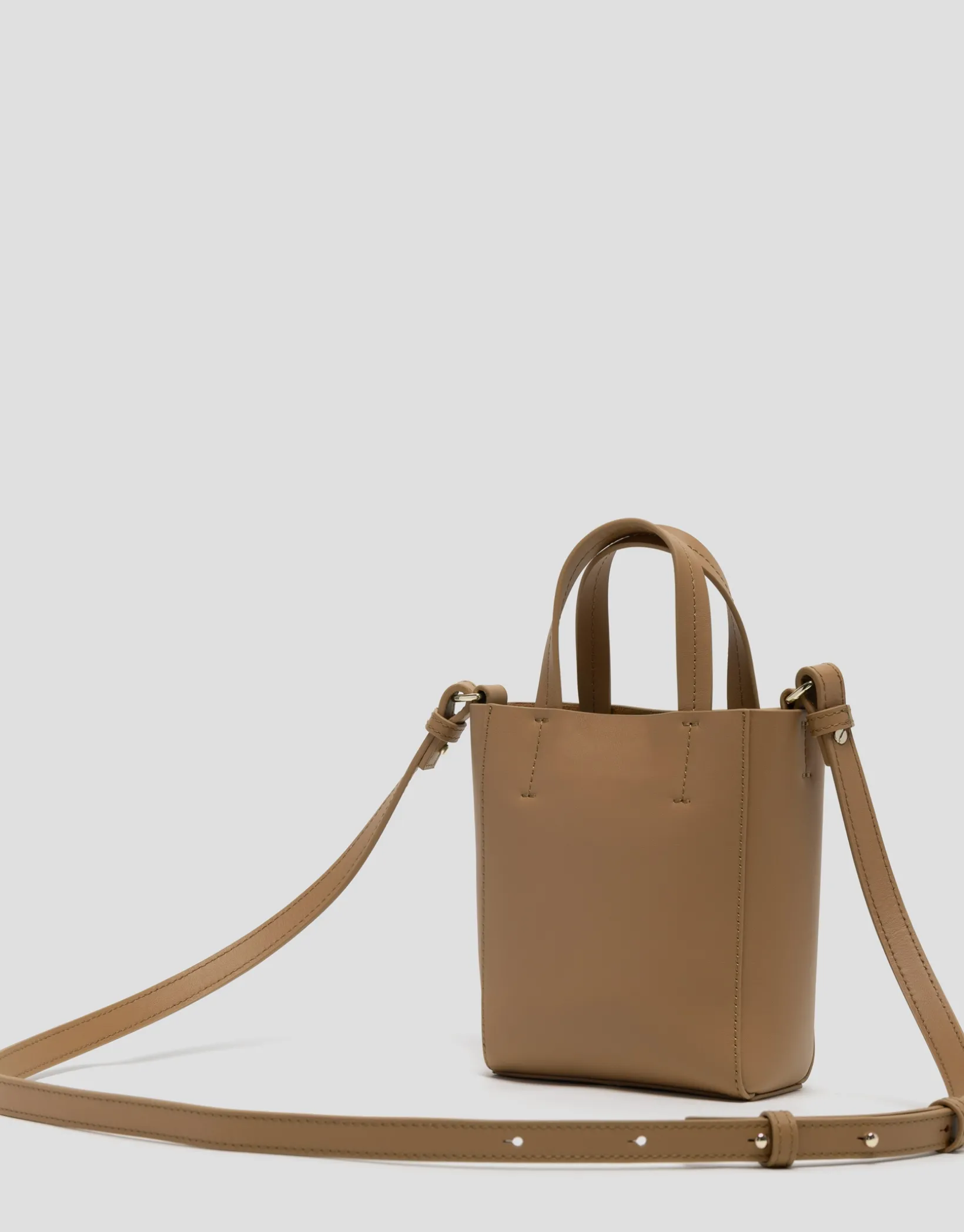 Bolso Bruna Tote Mini piel cámel