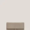 Bolso Clutch Ariana piel serpiente crudo