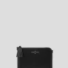 Bolso clutch Lisa Nano piel saffiano negro