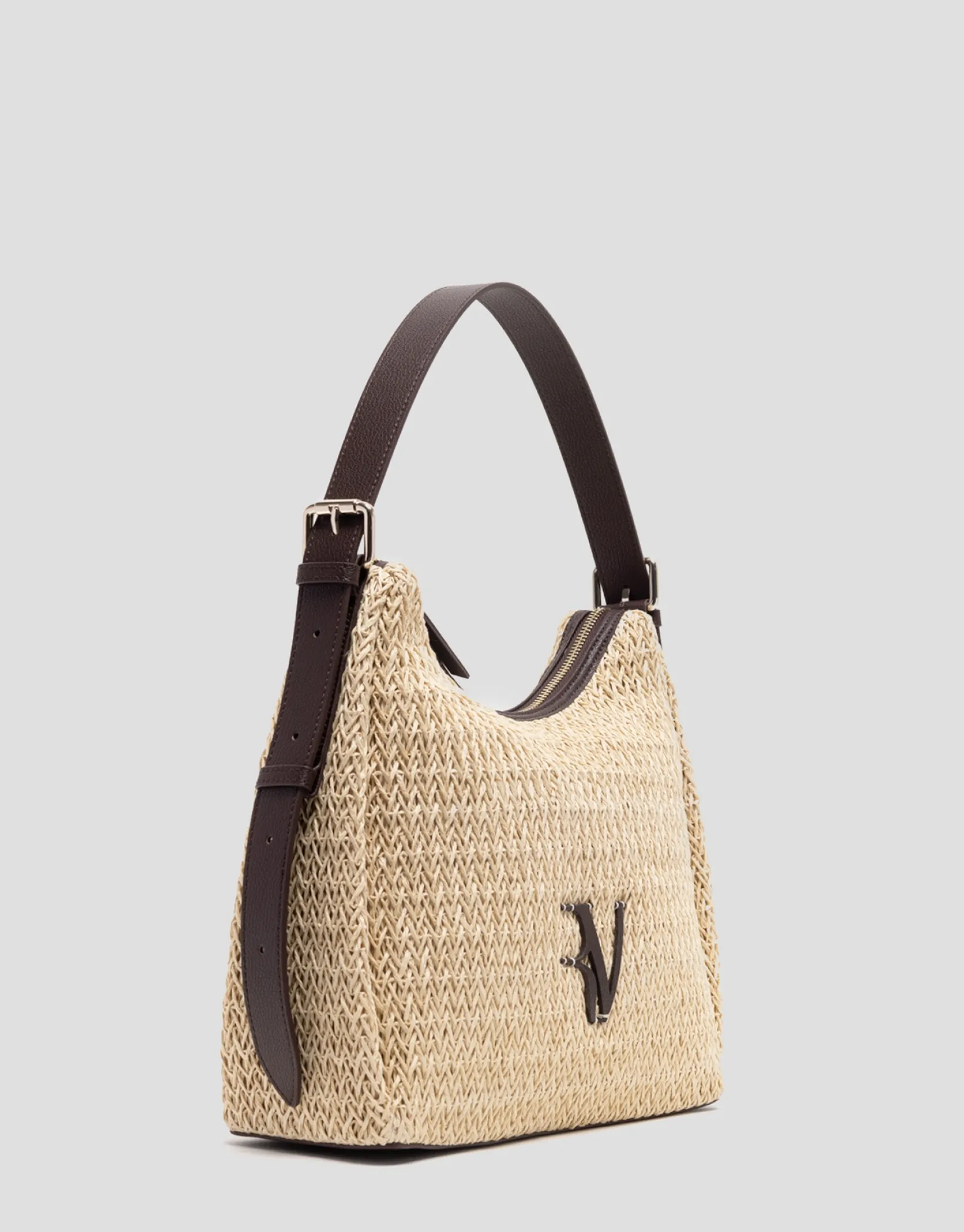 Bolso de hombro Margot Hobo beige