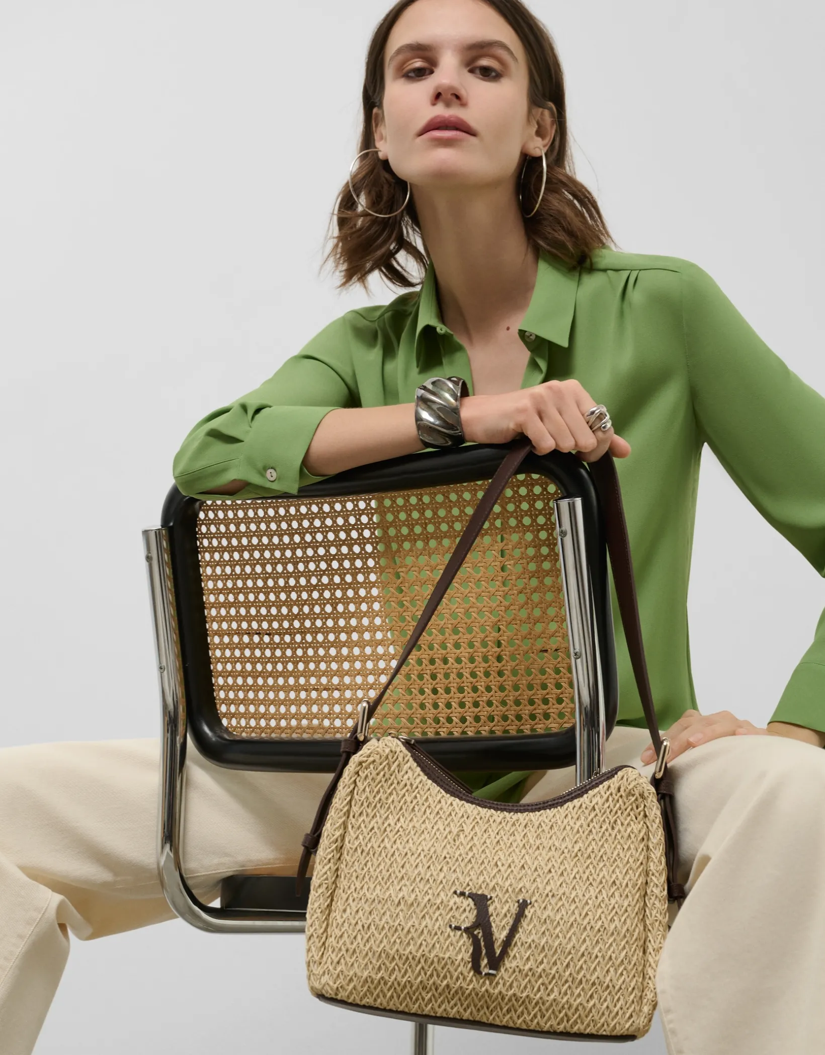 Bolso de hombro Margot Shoulder beige
