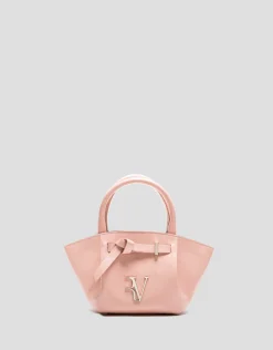 Bolso de mano Ares Mini piel rosa