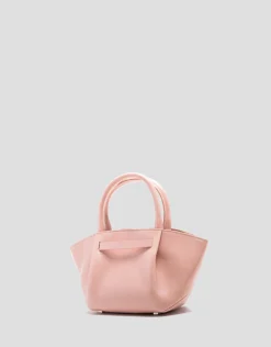 Bolso de mano Ares Mini piel rosa