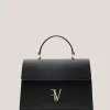 Bolso de mano Mía Maxi piel negro