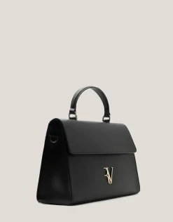 Bolso de mano Mía Maxi piel negro