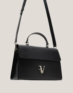 Bolso de mano Mía Maxi piel negro