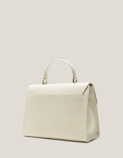 Bolso de mano Mía Maxi piel beige claro