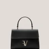 Bolso de mano Mía Midi piel negro