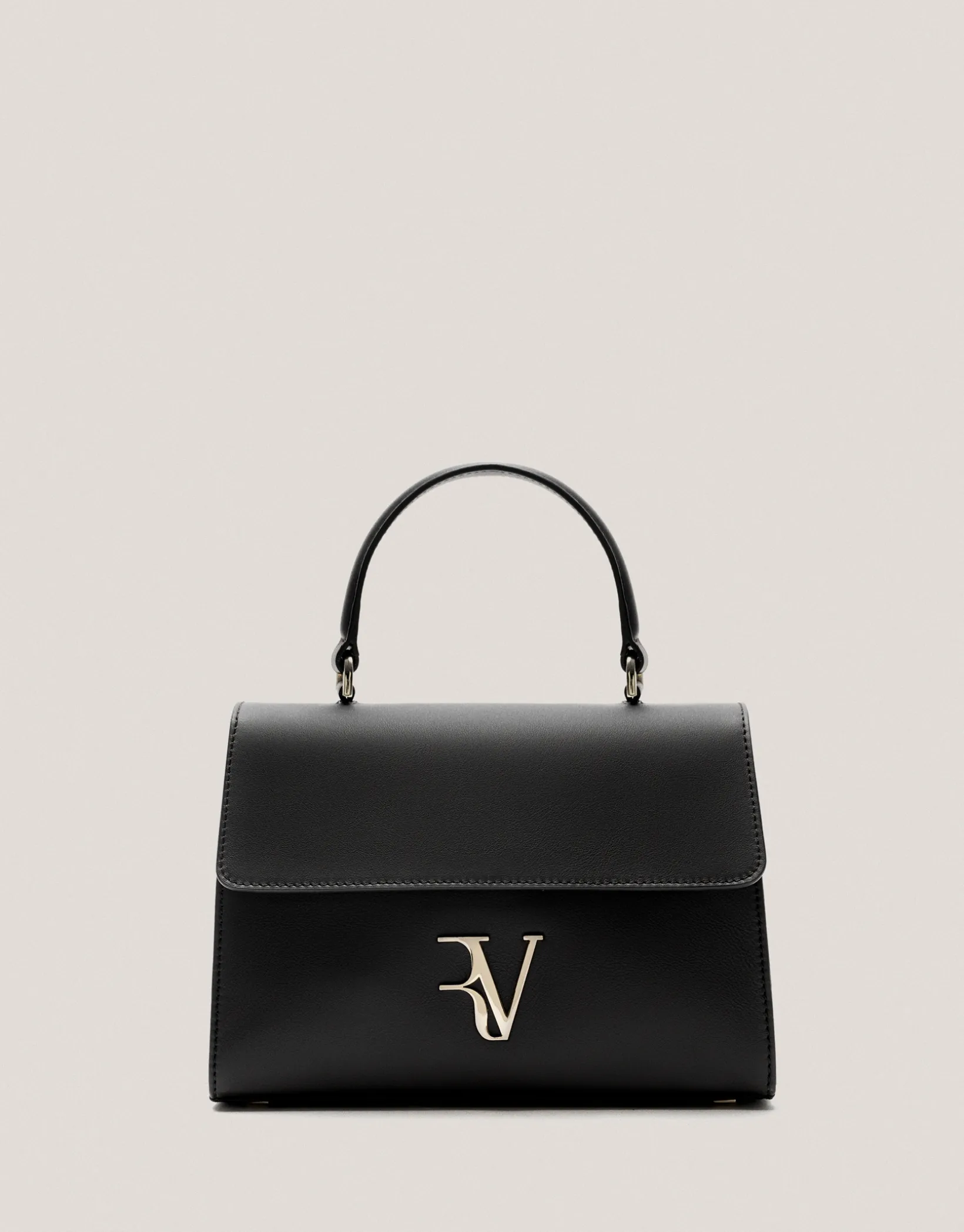 Bolso de mano Mía Midi piel negro