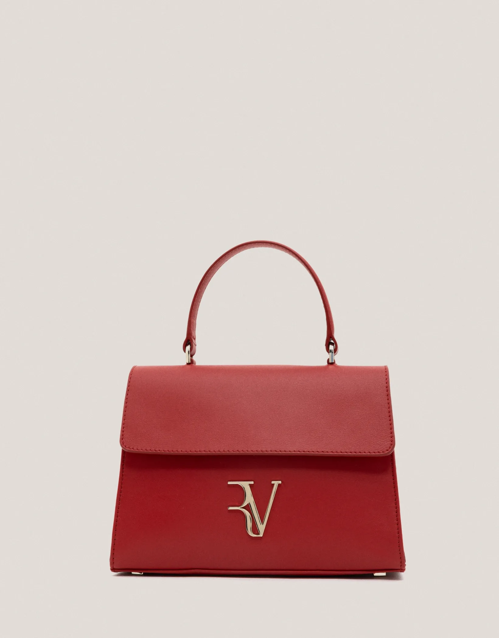 Bolso de mano Mía Midi piel rojo