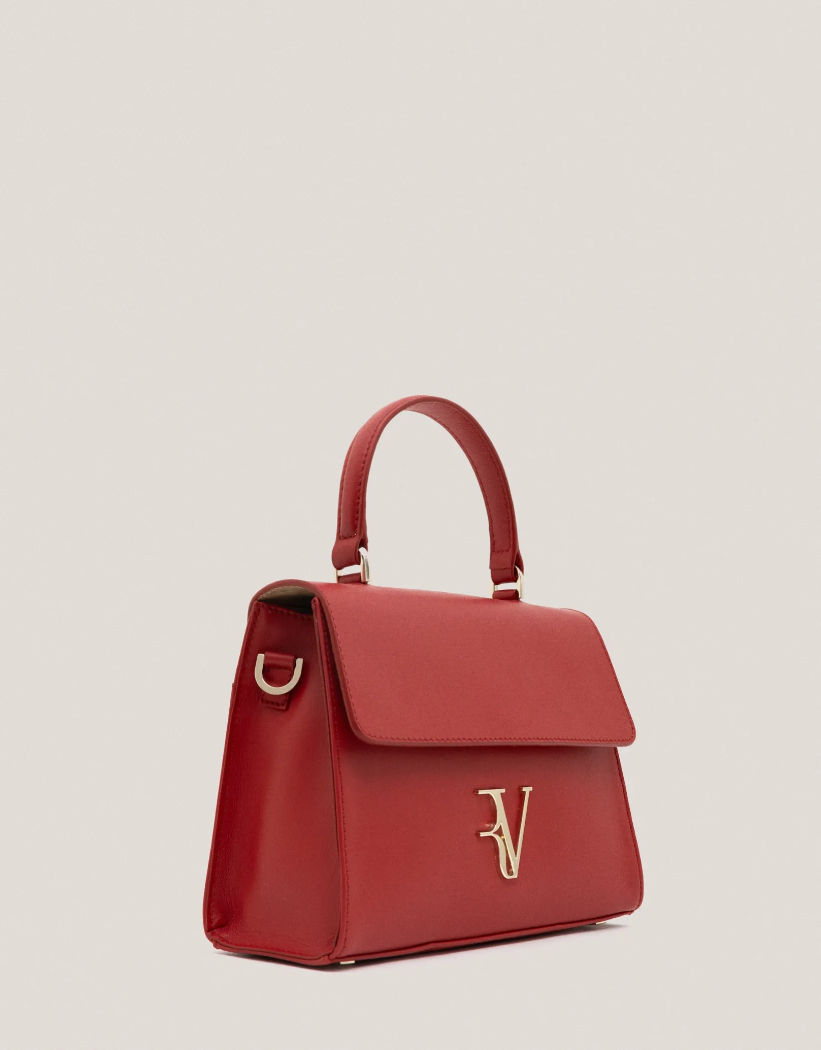Bolso de mano Mía Midi piel rojo