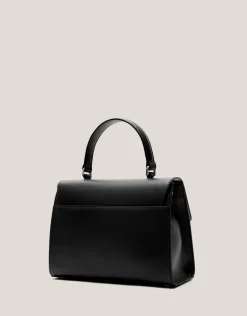 Bolso de mano Mía Midi piel negro