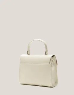 Bolso de mano Mía Mini piel beige claro