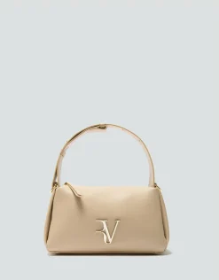 Bolso de mano Margot Mini piel beige