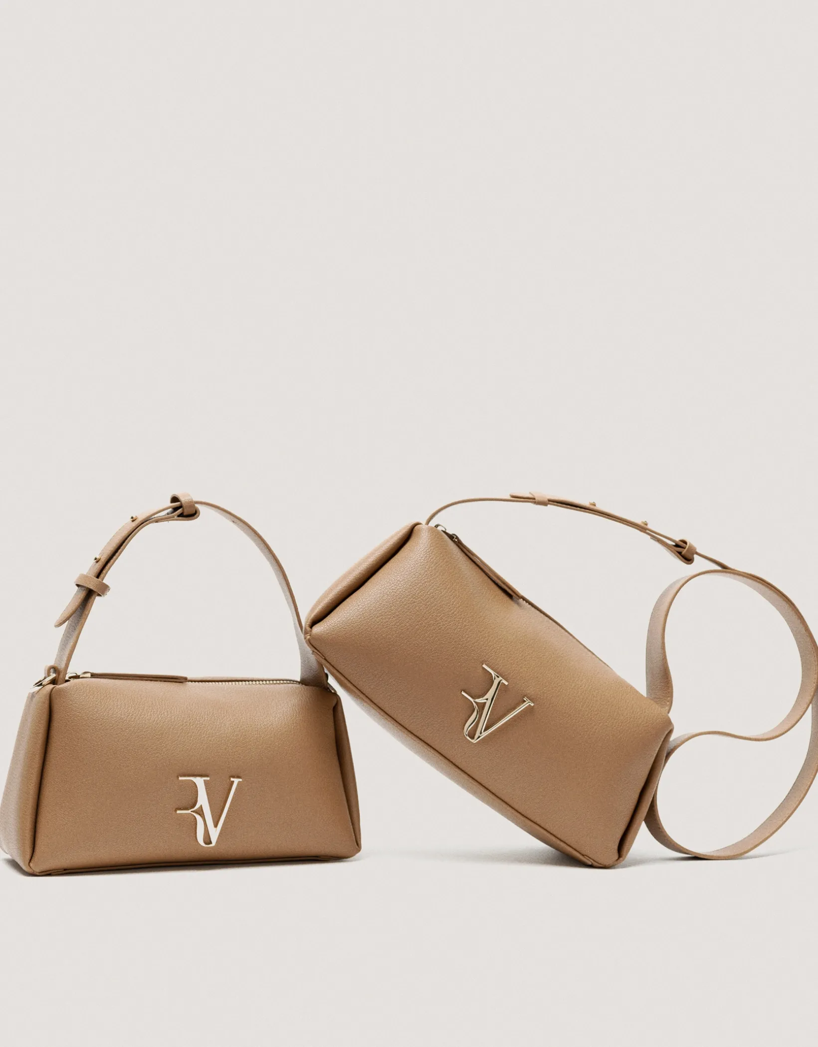 Bolso de mano Margot Mini piel cámel