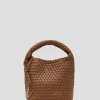 Bolso de mano Paula Hobo Midi piel trenzada cuero