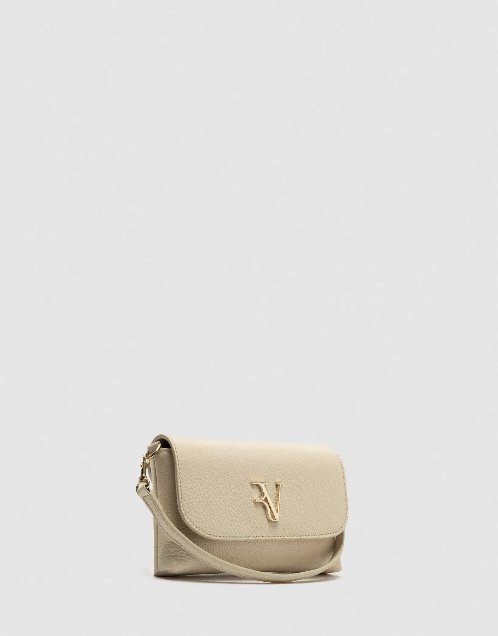 Bolso de mano Rita piel beige