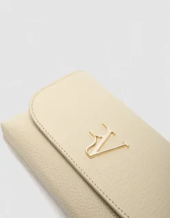 Bolso de mano Rita piel beige