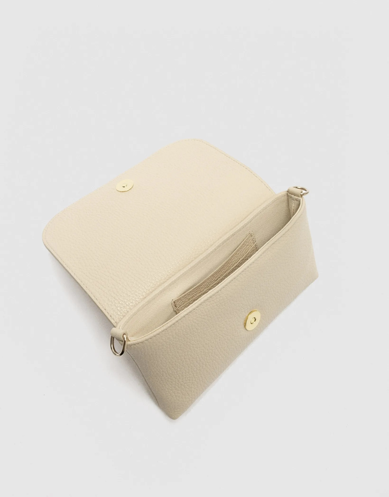 Bolso de mano Rita piel beige