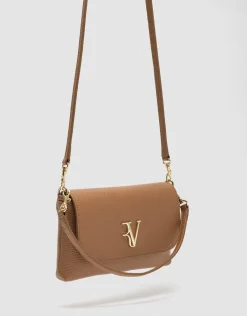 Bolso de mano Rita piel cámel