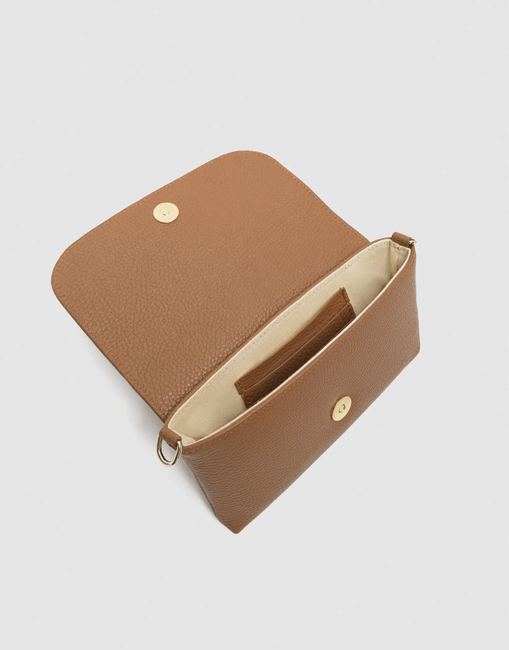 Bolso de mano Rita piel cámel