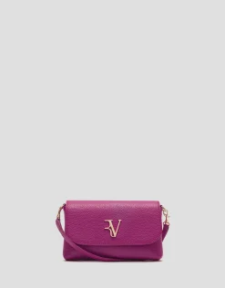 Bolso de mano Rita piel frambuesa