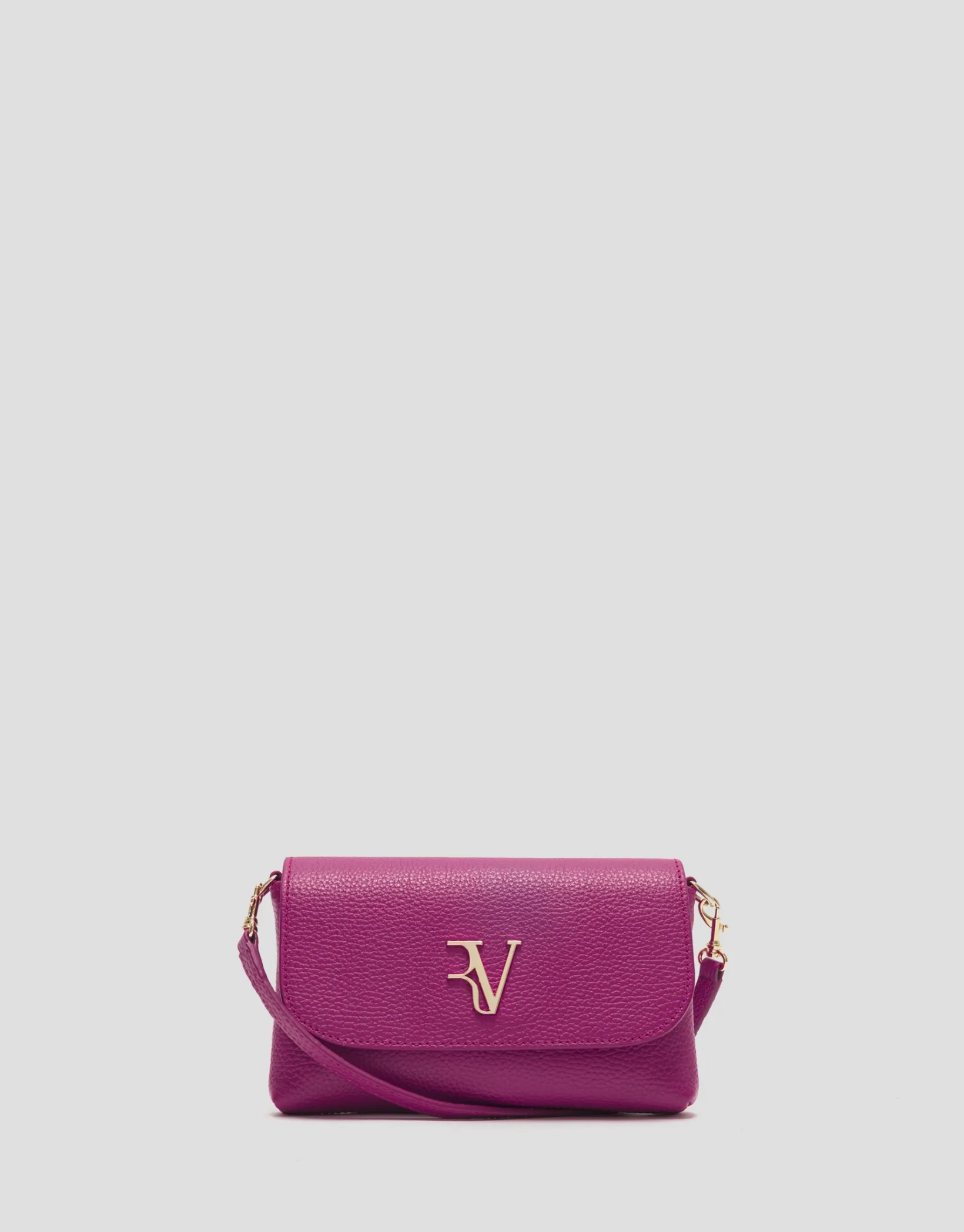 Bolso de mano Rita piel frambuesa