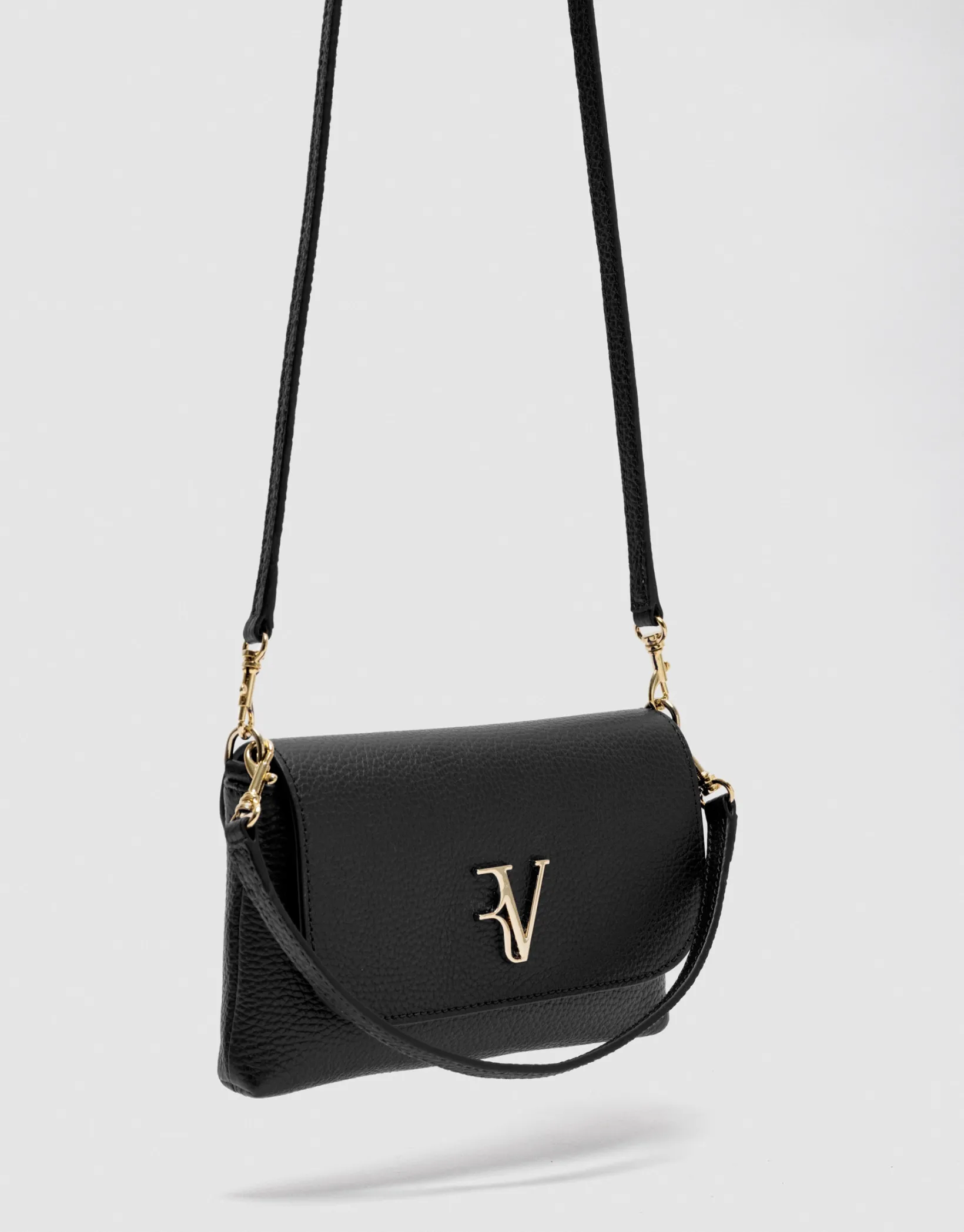 Bolso de mano Rita piel negro