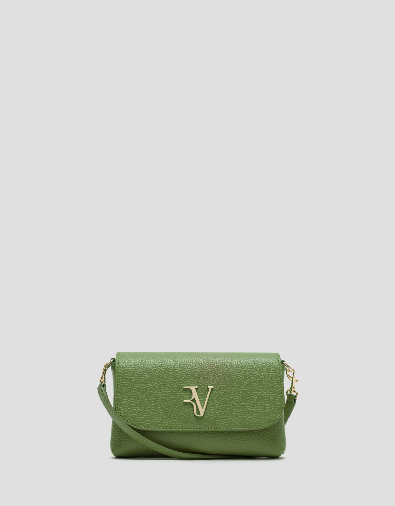 Bolso de mano Rita piel verde