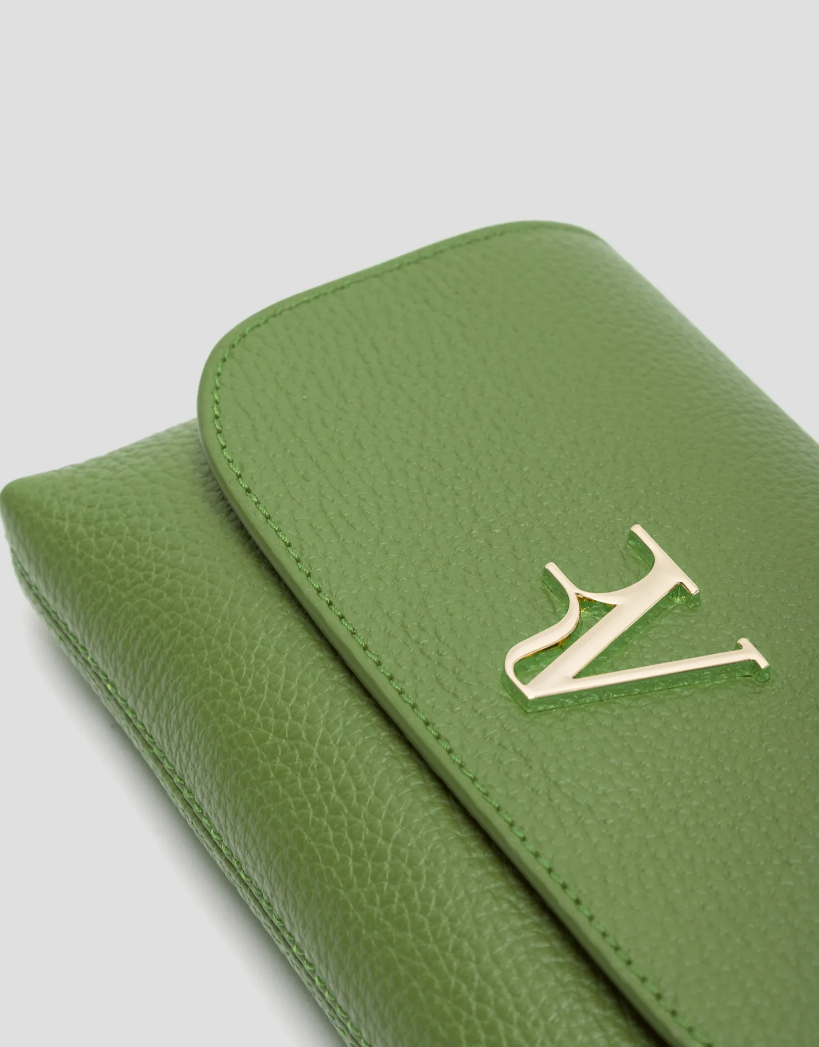 Bolso de mano Rita piel verde