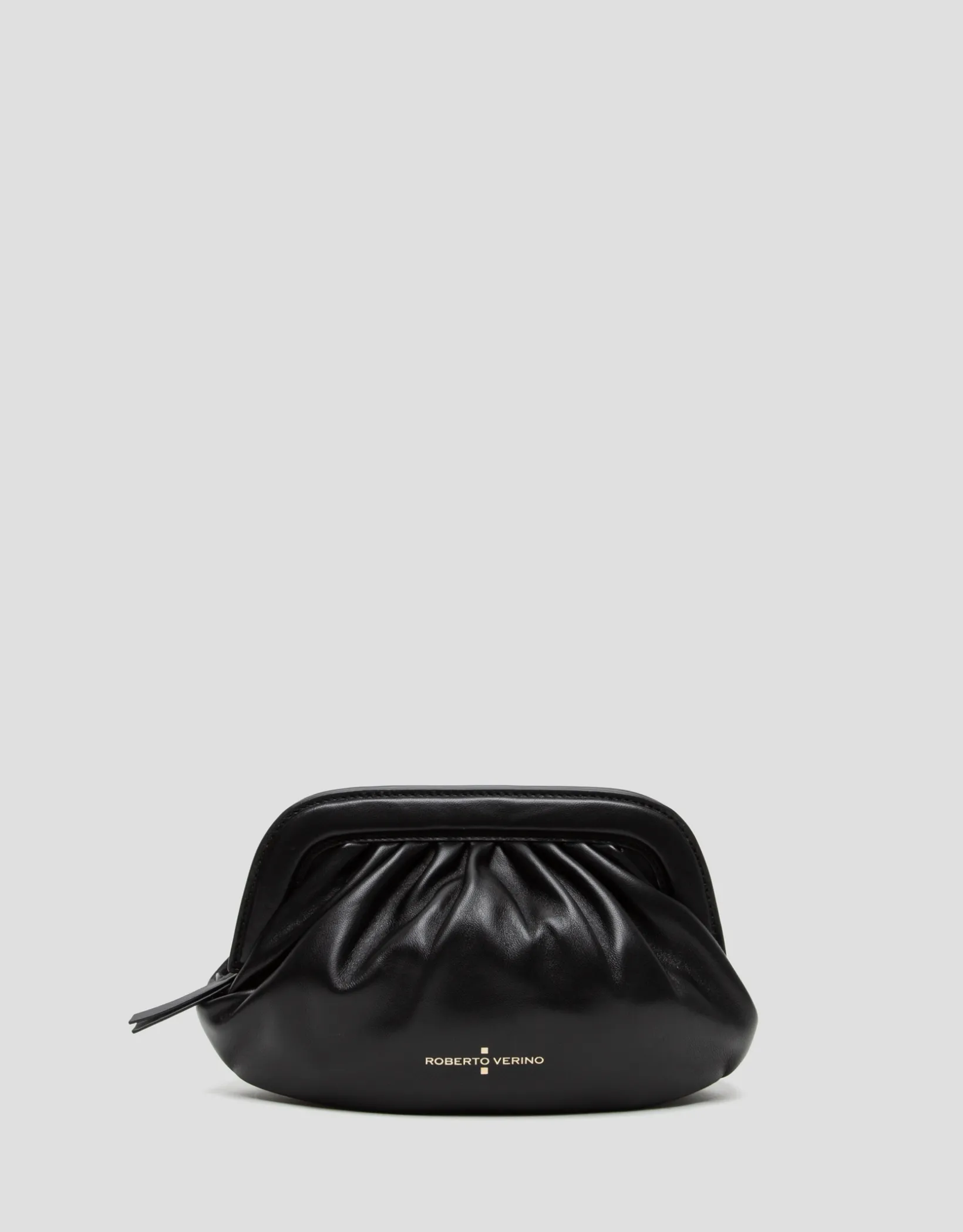 Bolso de mano Úrsula mini piel negro