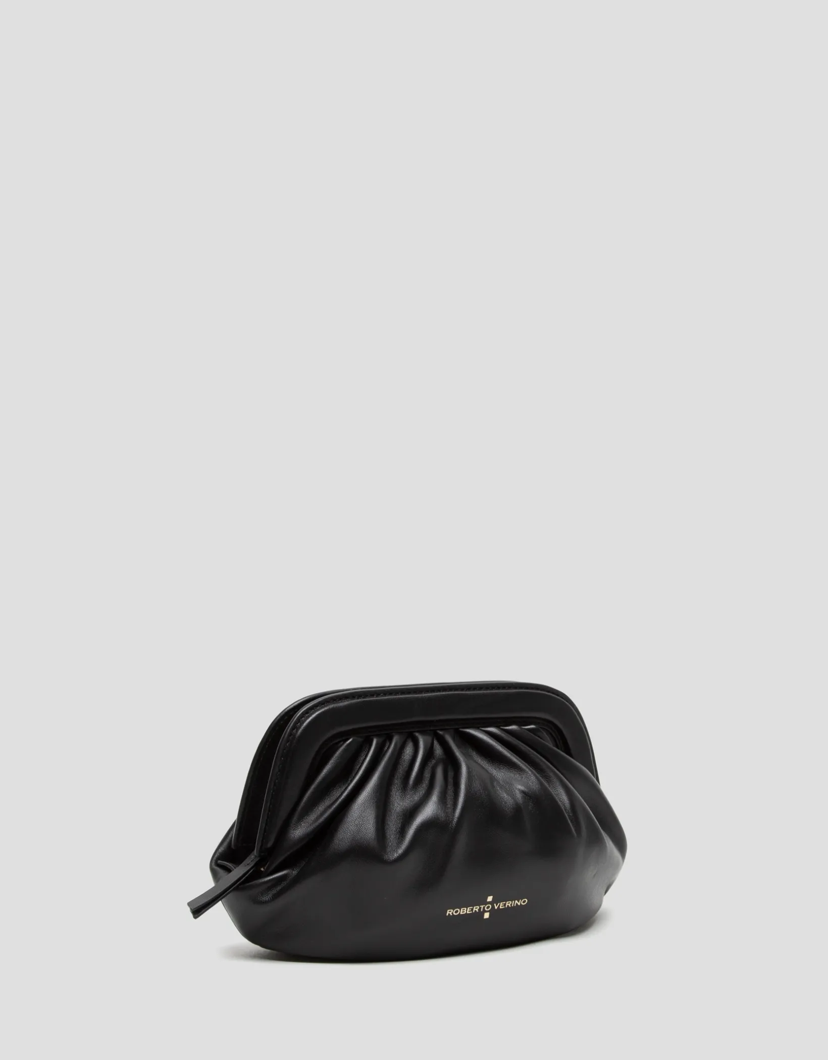 Bolso de mano Úrsula mini piel negro