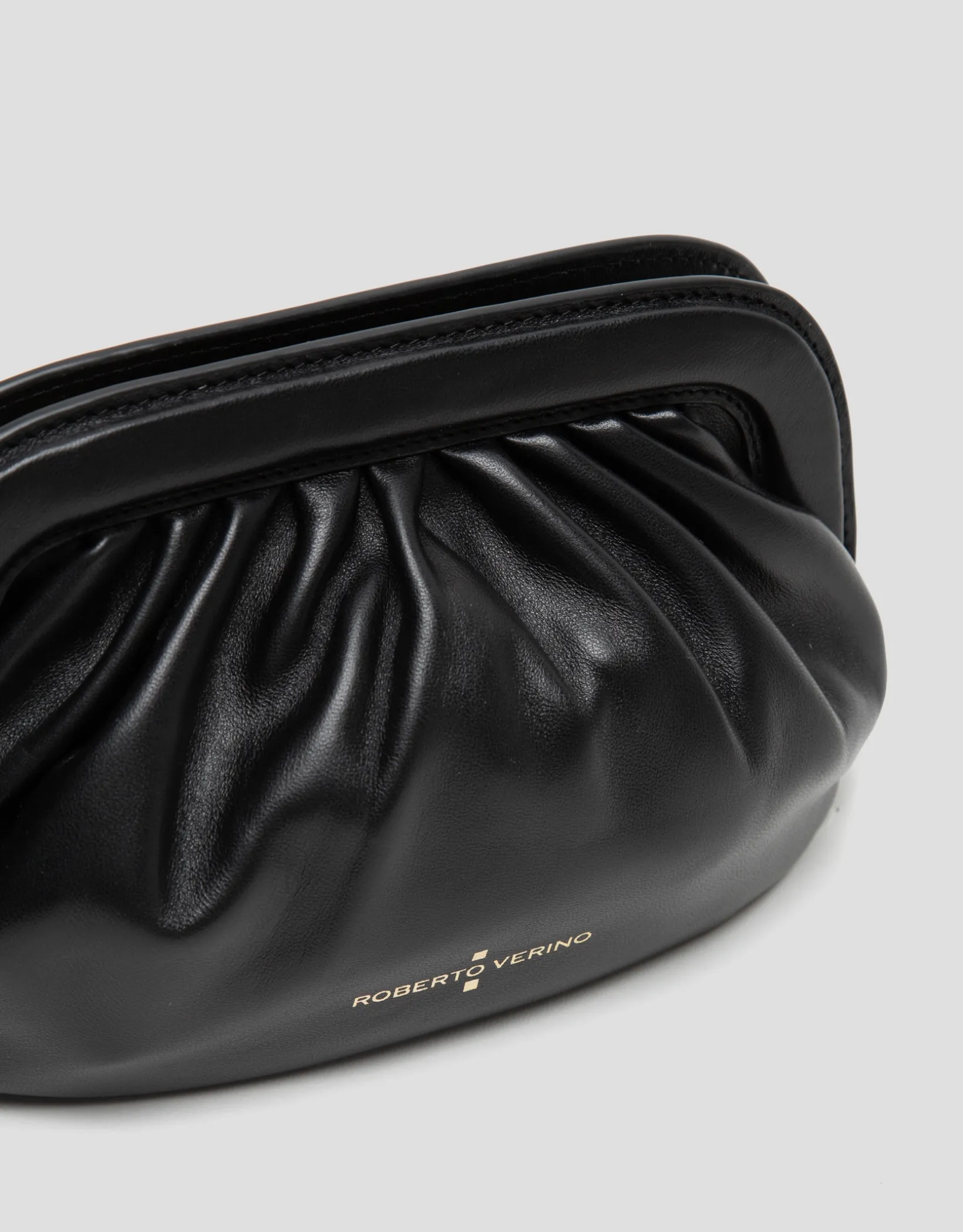 Bolso de mano Úrsula mini piel negro