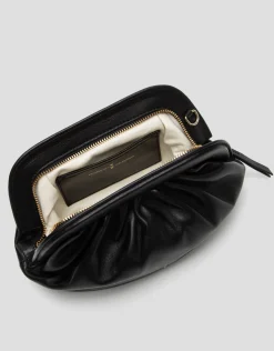 Bolso de mano Úrsula mini piel negro