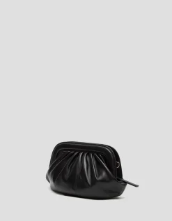 Bolso de mano Úrsula mini piel negro