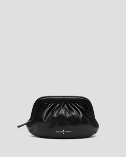 Bolso de mano Úrsula mini piel negro