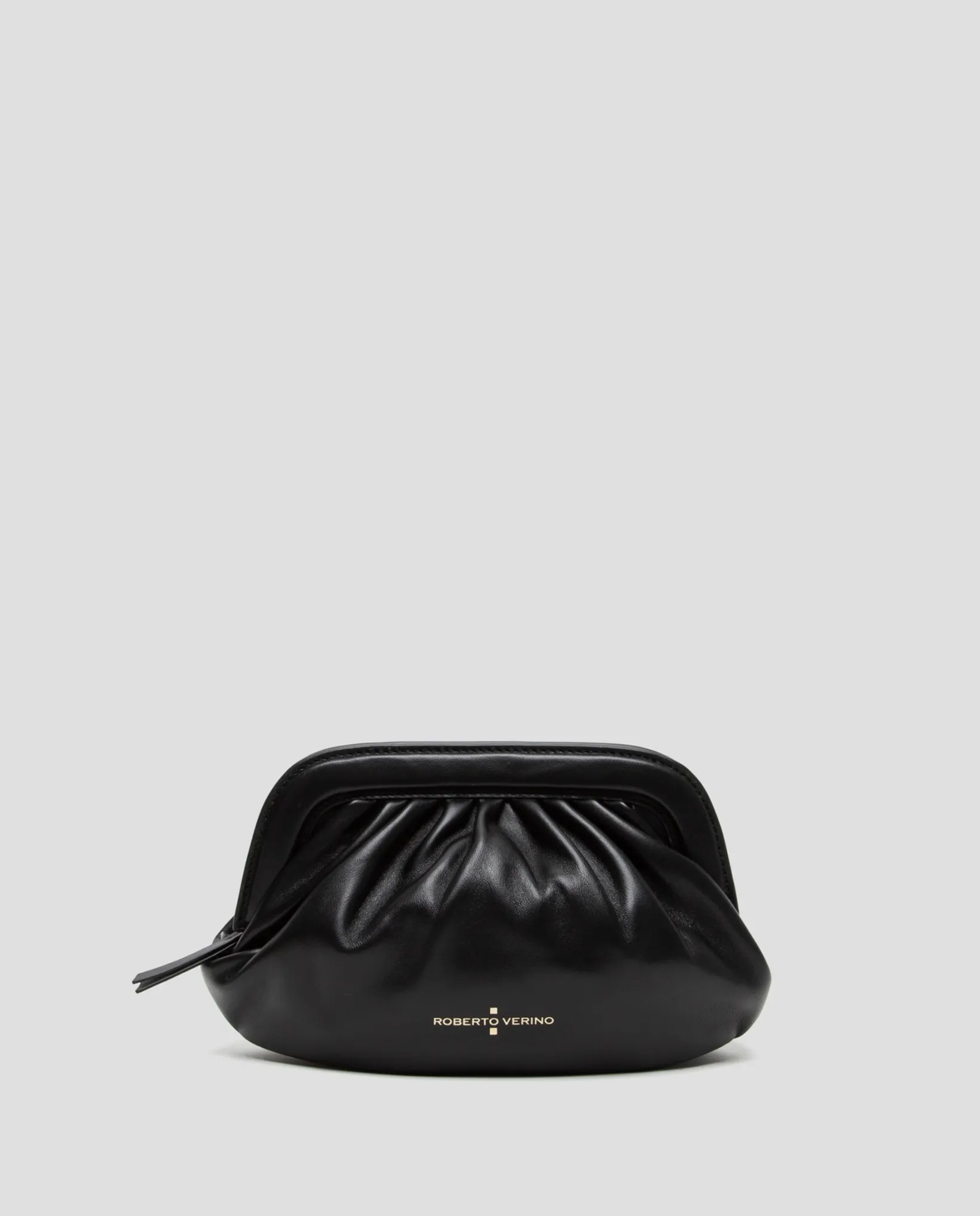 Bolso de mano Úrsula mini piel negro