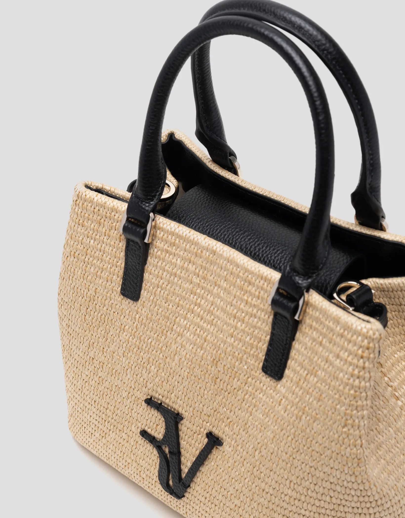Bolso de mano Vera Bucket beige