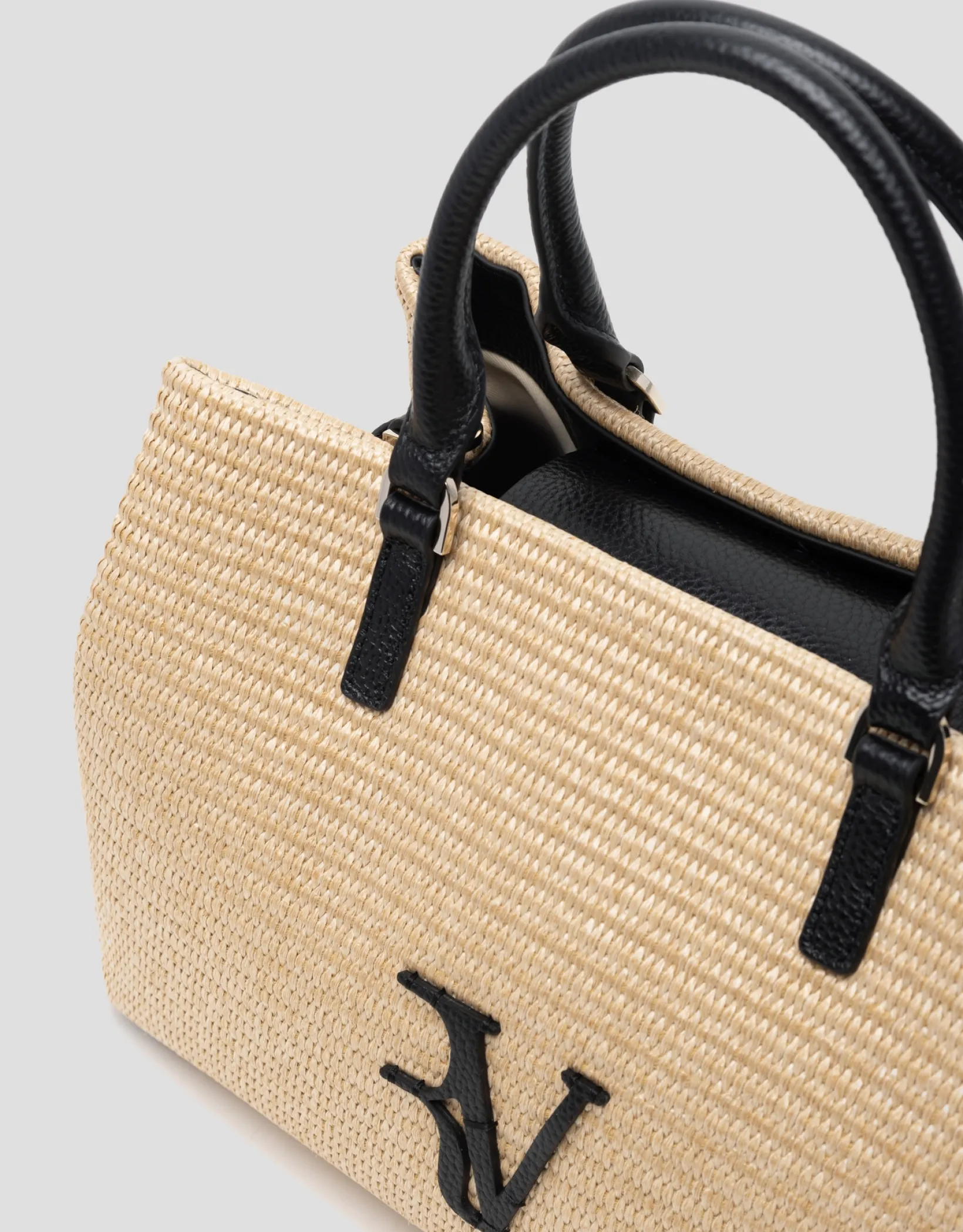 Bolso de mano Vera Satchel beige