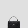 Bolso Linda Micro piel acolchada negro